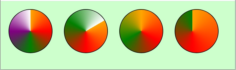 conic Gradient Types Example